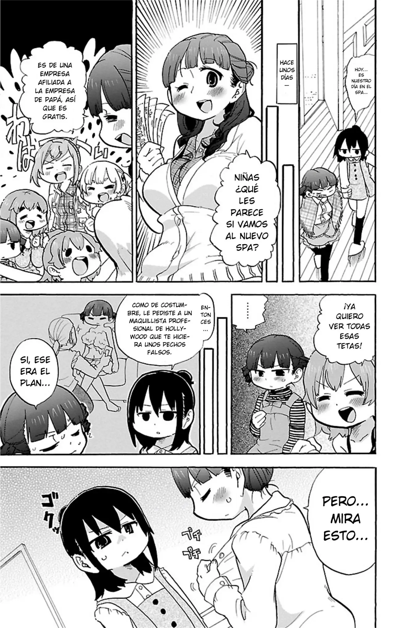 Mitsudomoe capítulo 308, página 4