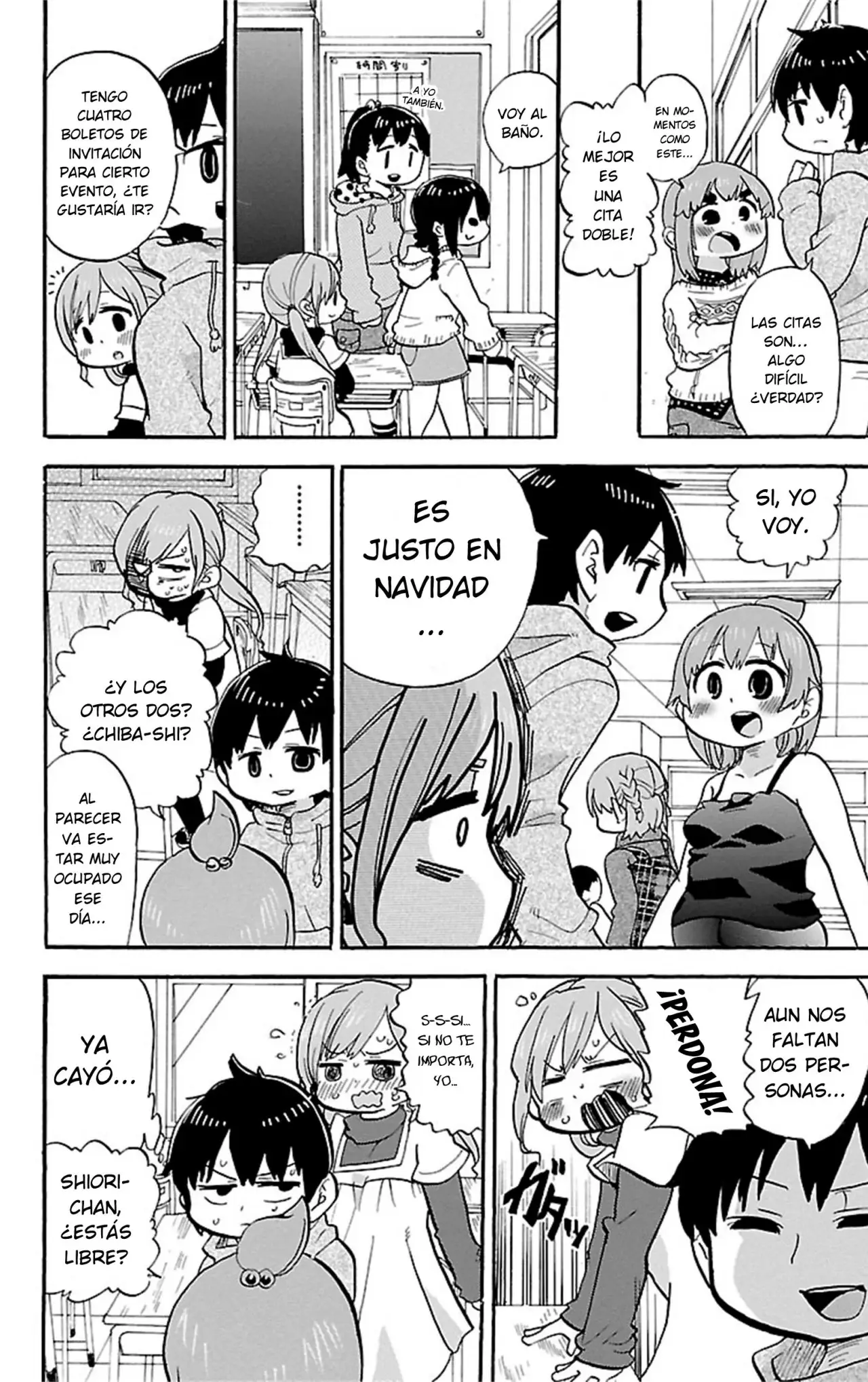 Mitsudomoe capítulo 310, página 3