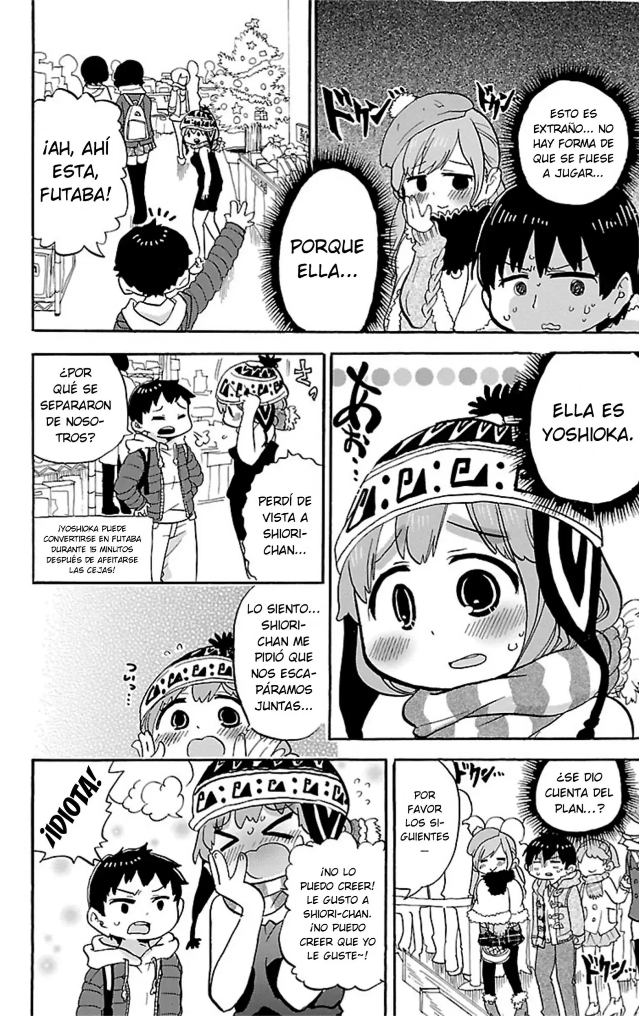Mitsudomoe capítulo 310, página 9