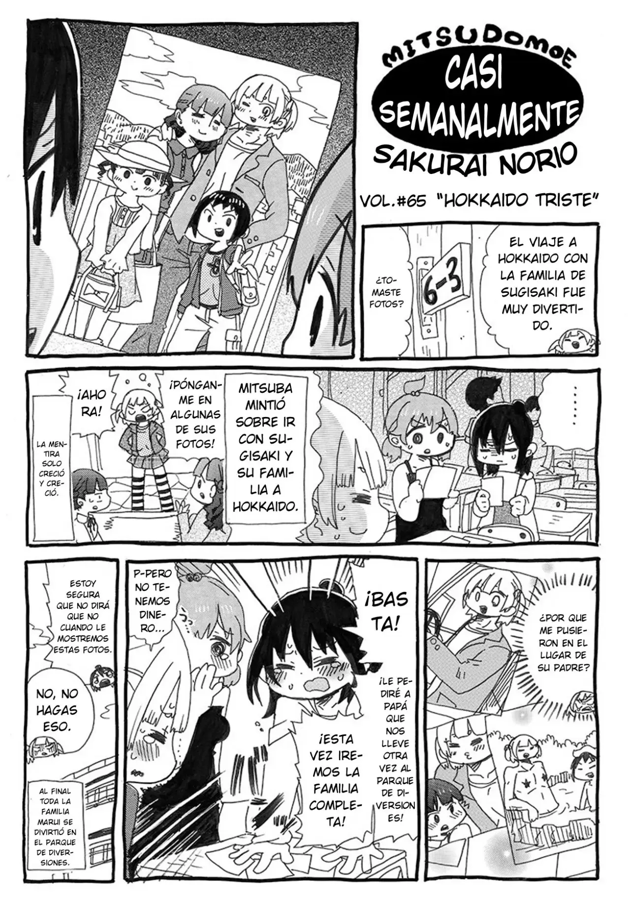 Mitsudomoe capítulo 310, página 12