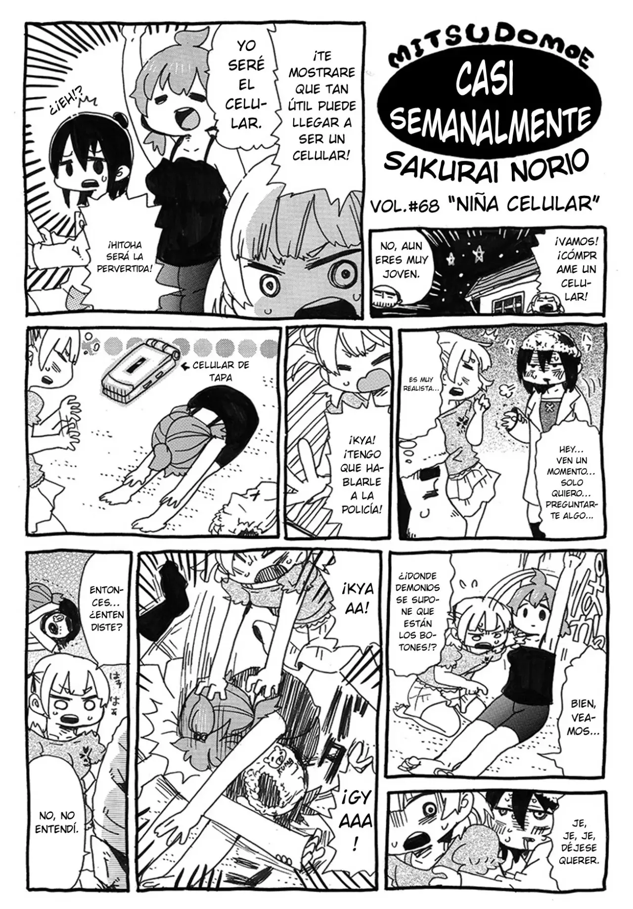 Mitsudomoe capítulo 313, página 11