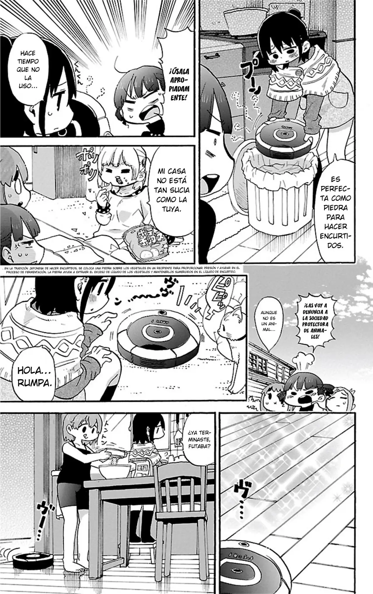Mitsudomoe capítulo 317, página 4