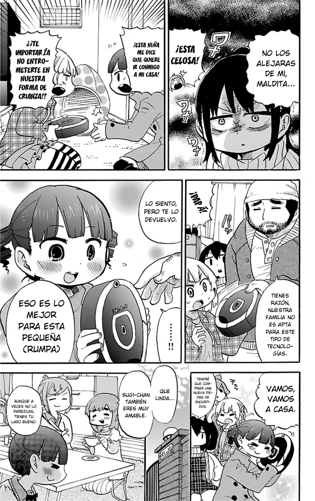 Mitsudomoe capítulo 317, página 8