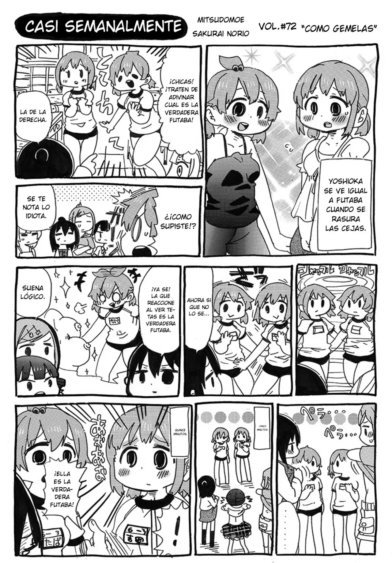 Mitsudomoe capítulo 317, página 10