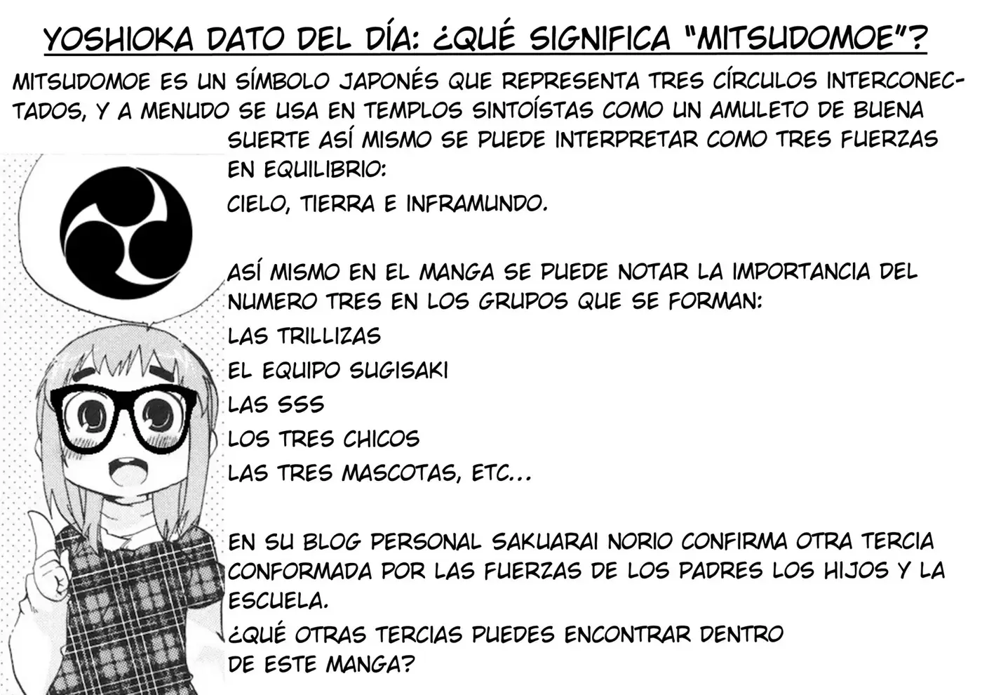 Mitsudomoe capítulo 317, página 11