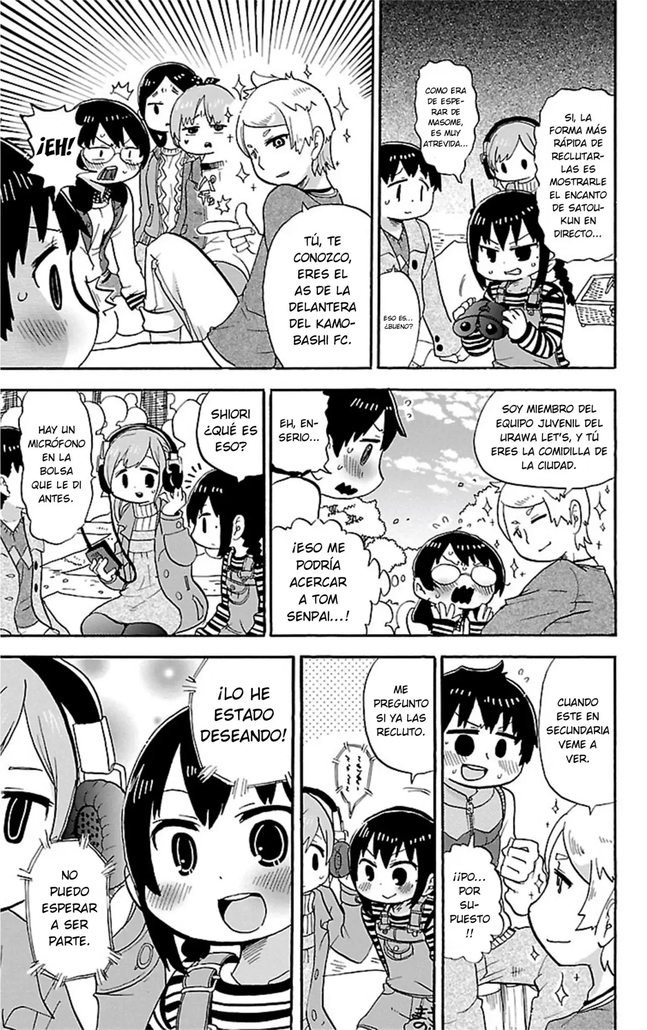 Mitsudomoe capítulo 318, página 8