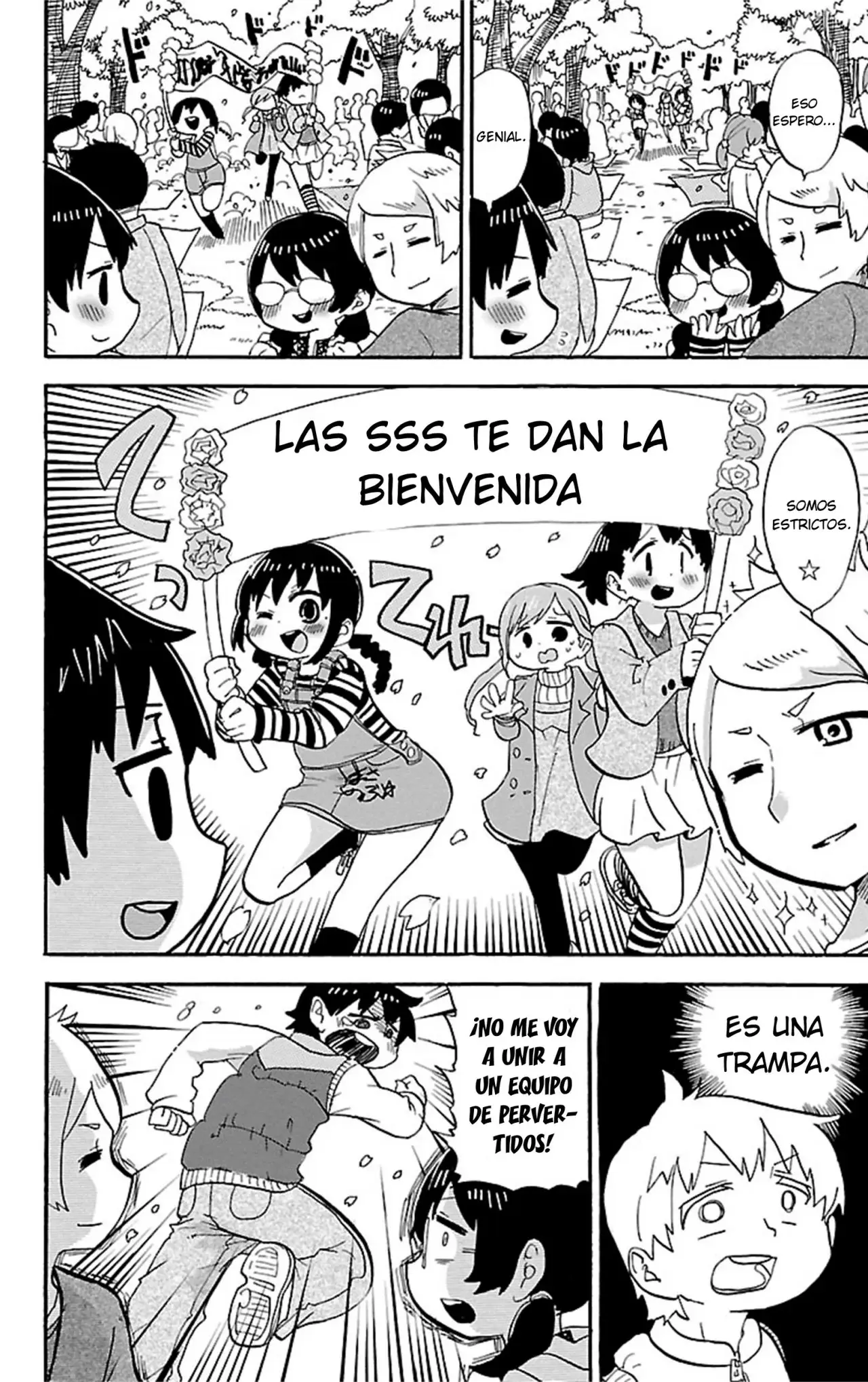 Mitsudomoe capítulo 318, página 9
