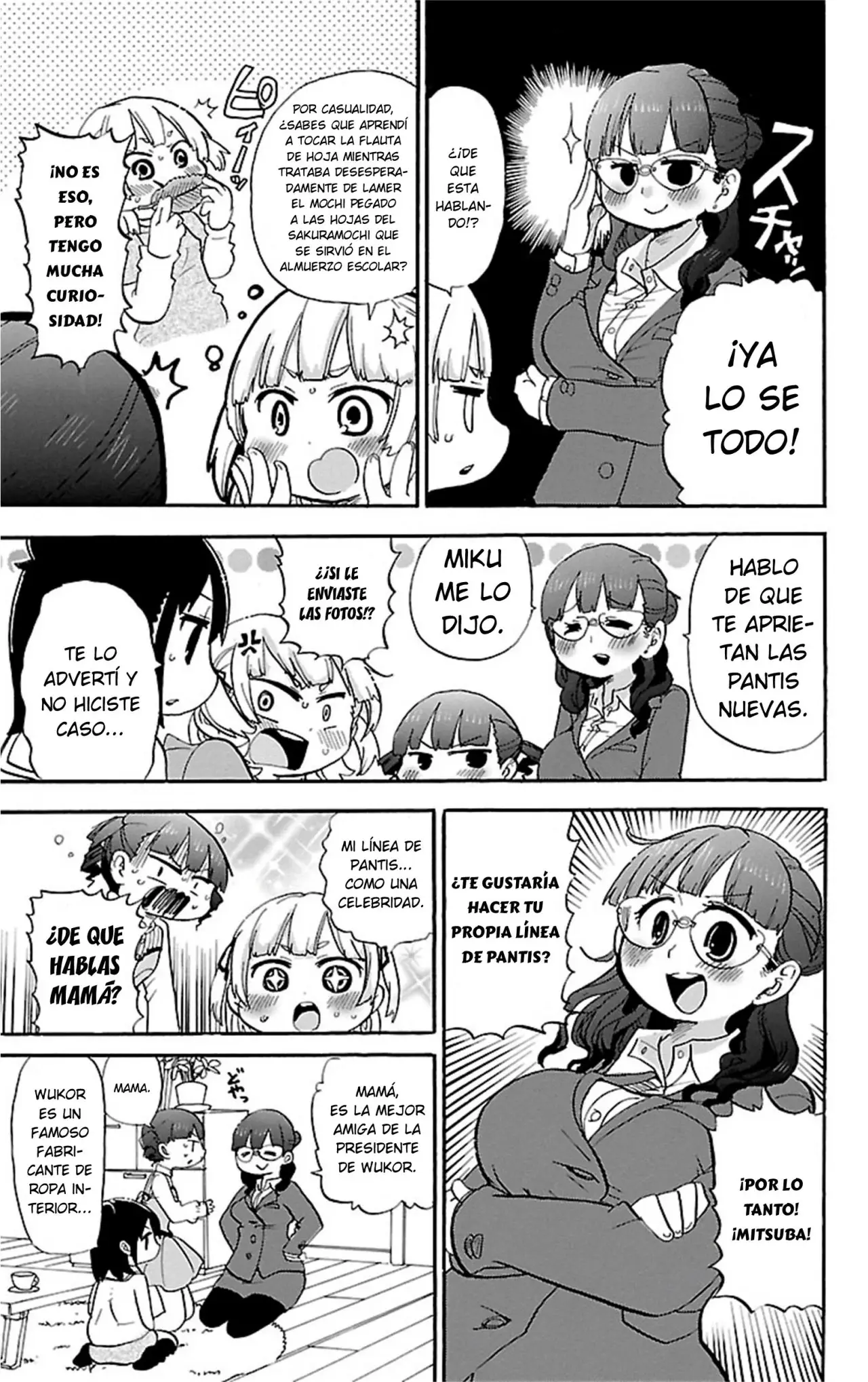 Mitsudomoe capítulo 319, página 4