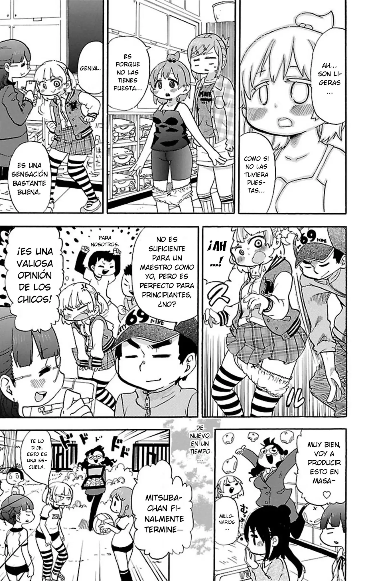 Mitsudomoe capítulo 319, página 8