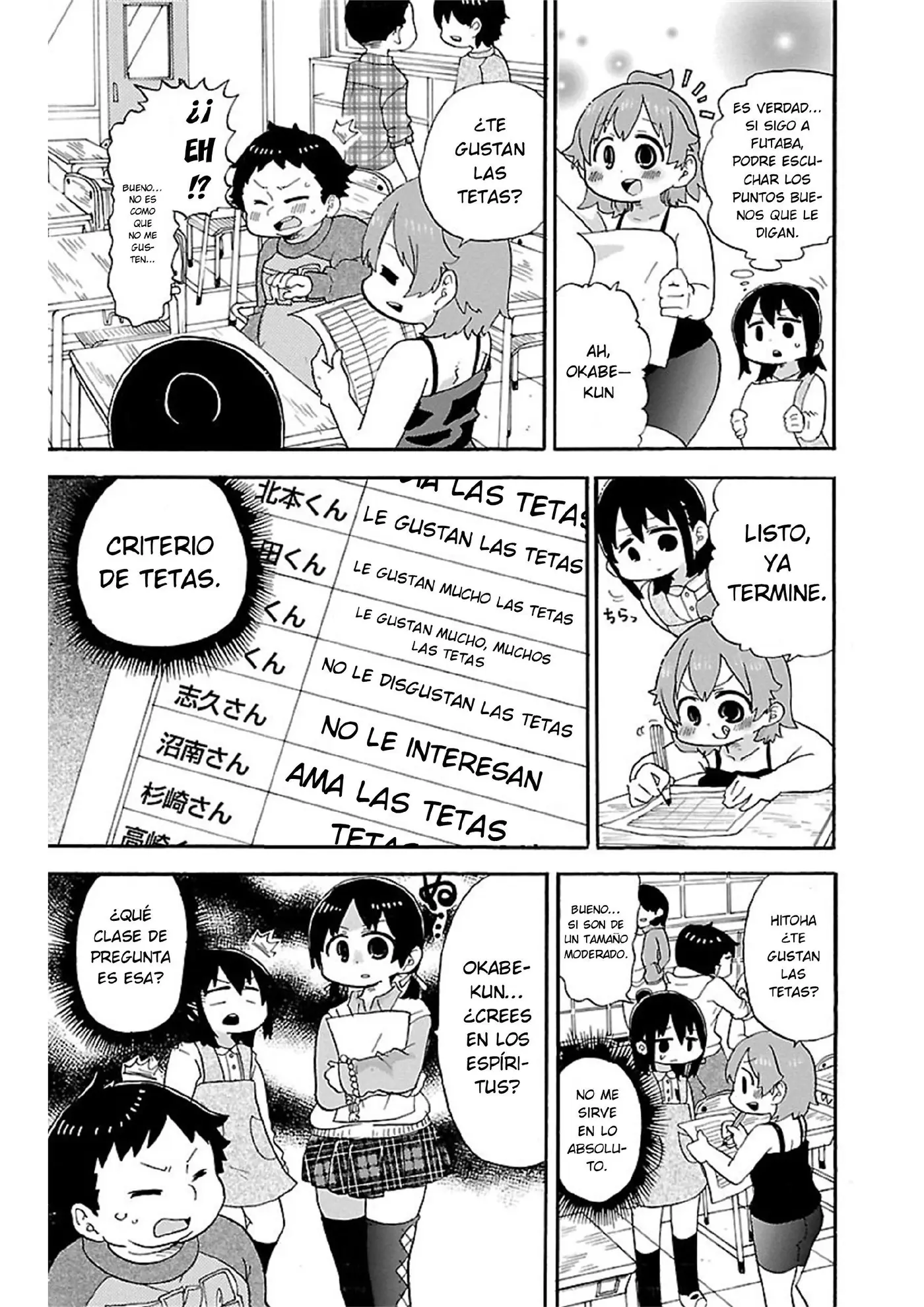 Mitsudomoe capítulo 321, página 3
