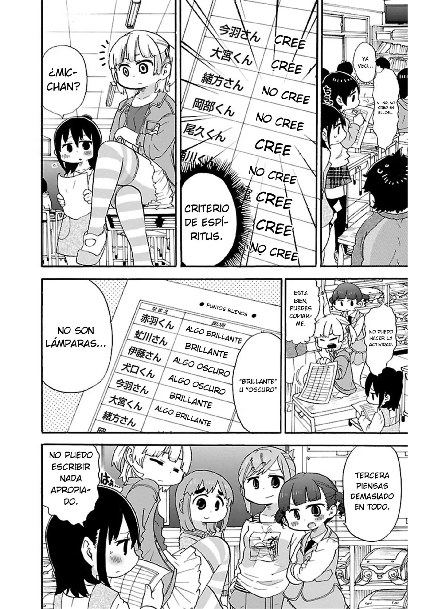 Mitsudomoe capítulo 321, página 4