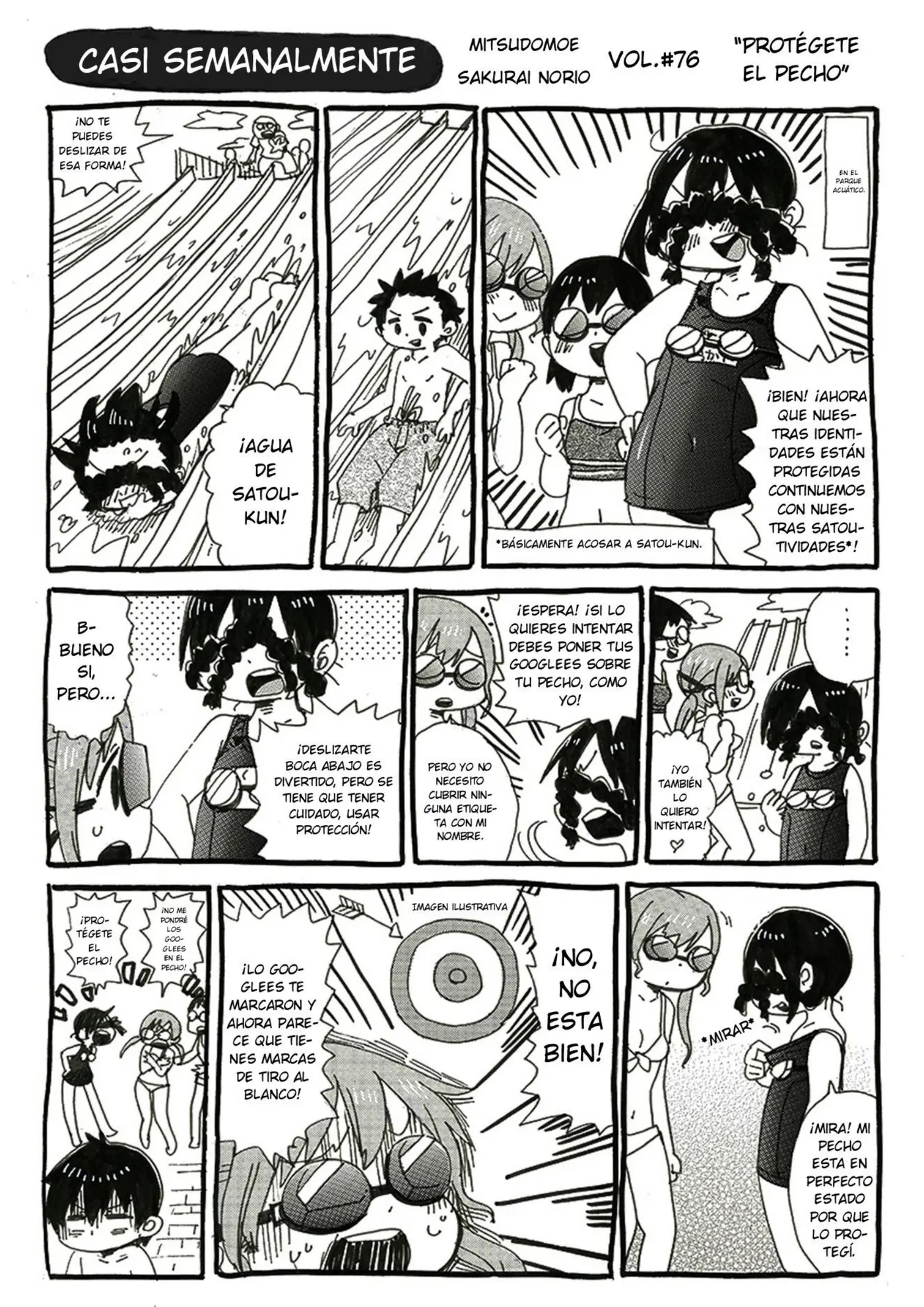 Mitsudomoe capítulo 321, página 9