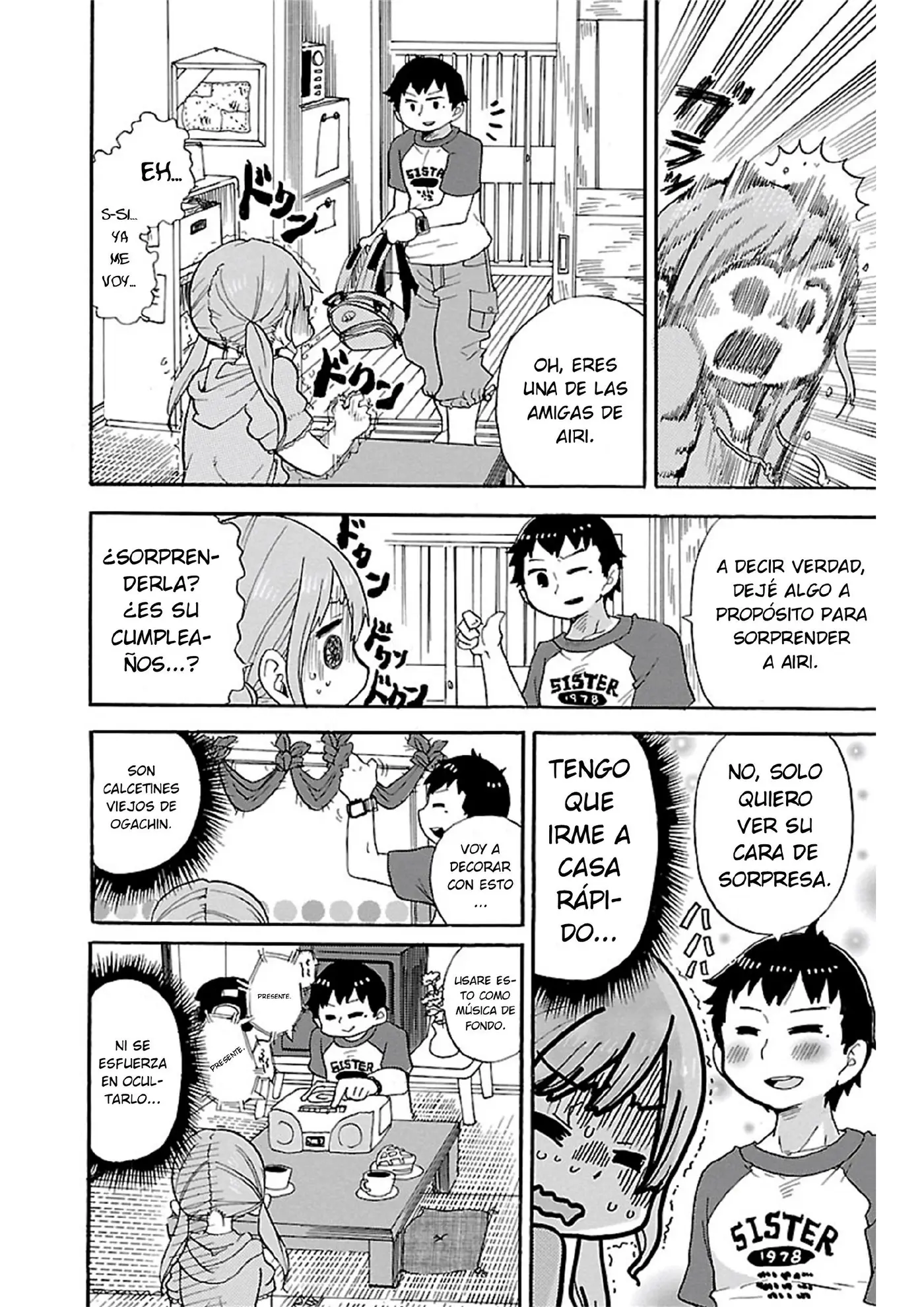 Mitsudomoe capítulo 322, página 8