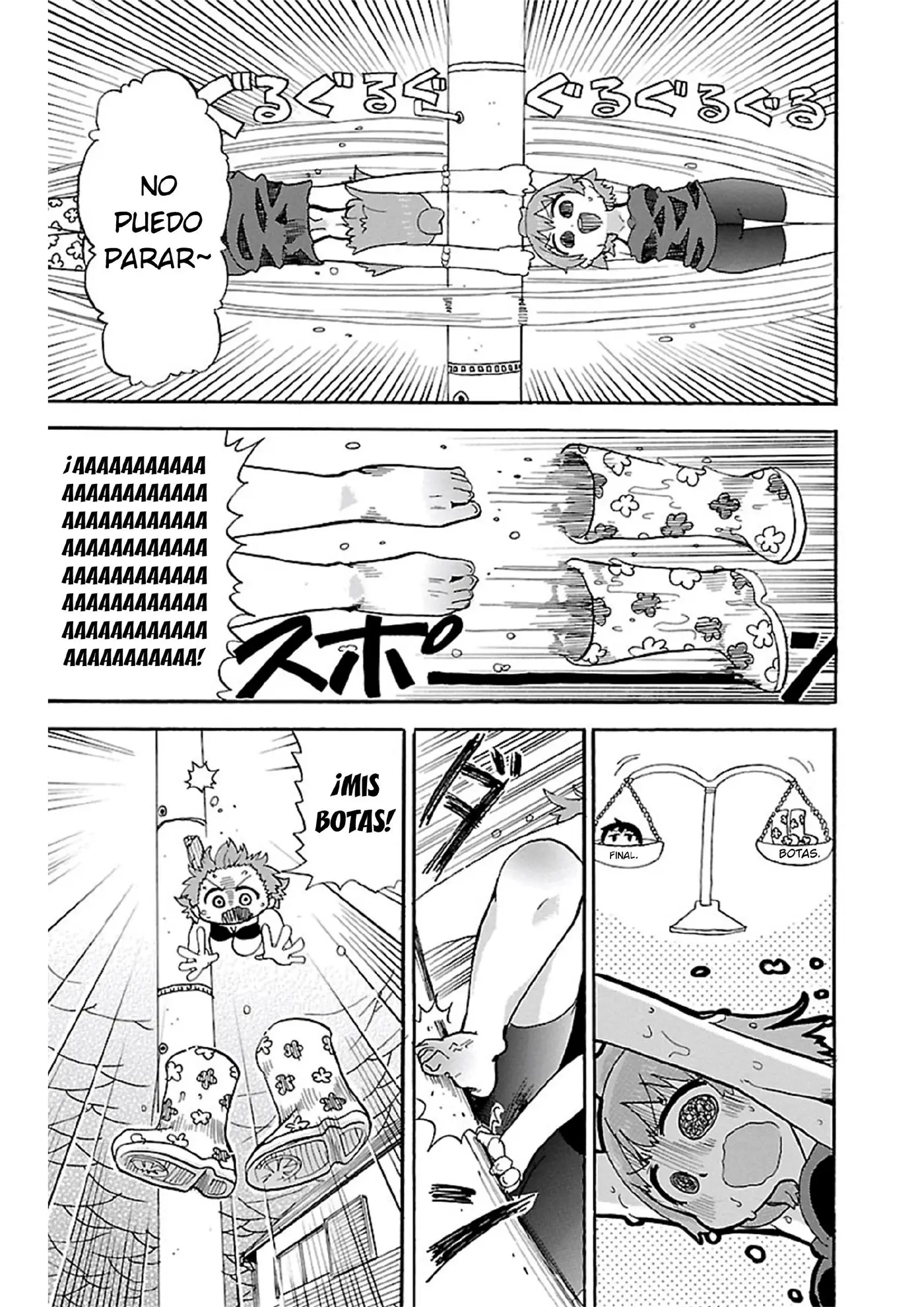 Mitsudomoe capítulo 323, página 5