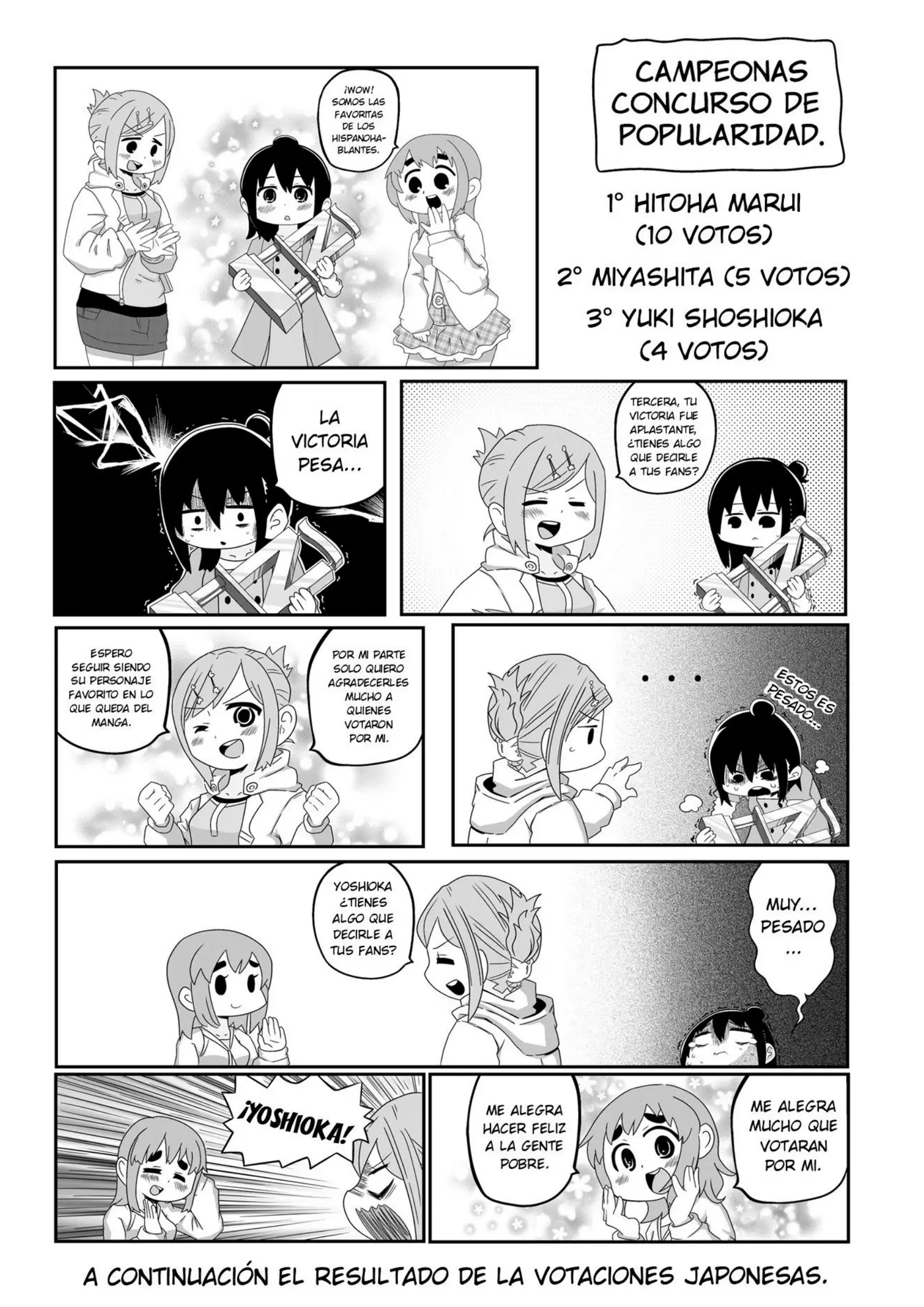 Mitsudomoe capítulo 325, página 15