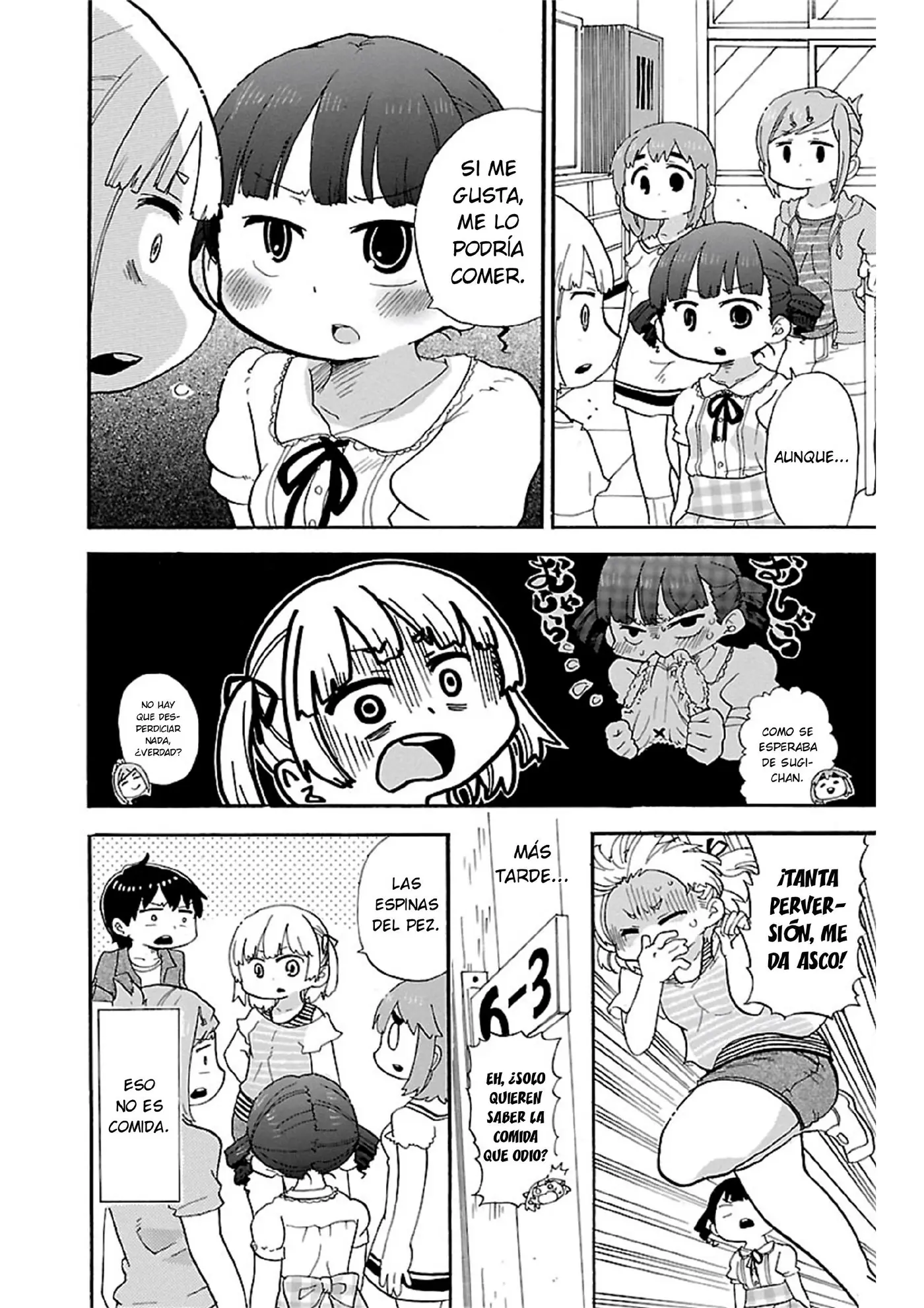 Mitsudomoe capítulo 328, página 6