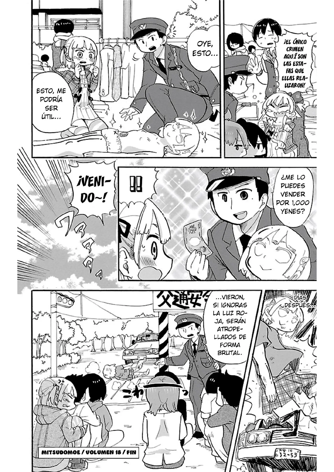 Mitsudomoe capítulo 332, página 9