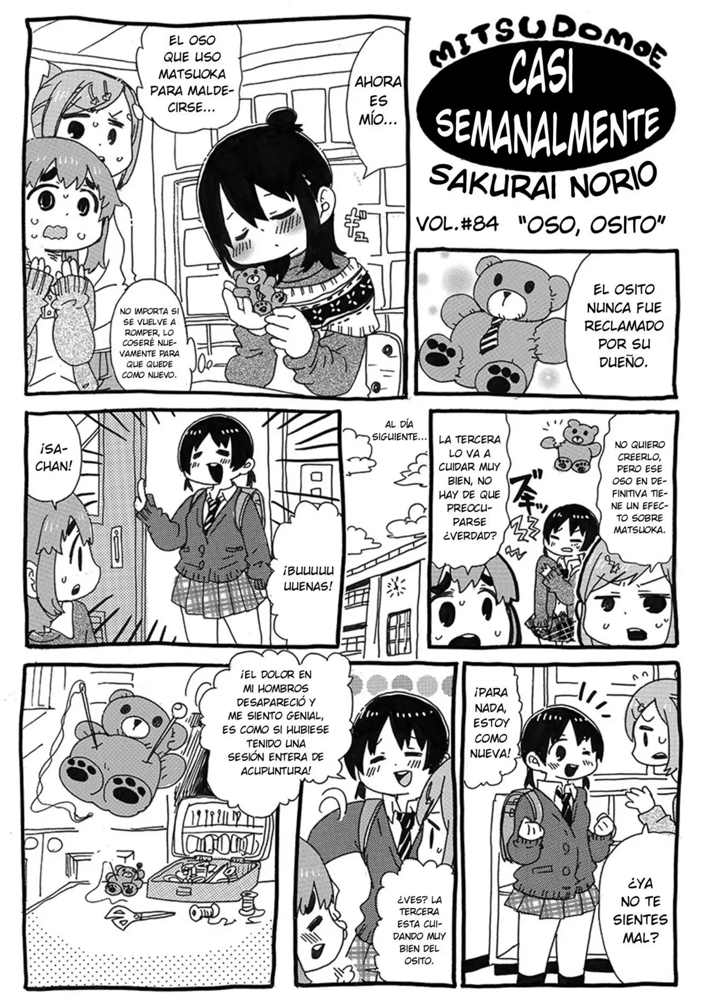 Mitsudomoe capítulo 332, página 11