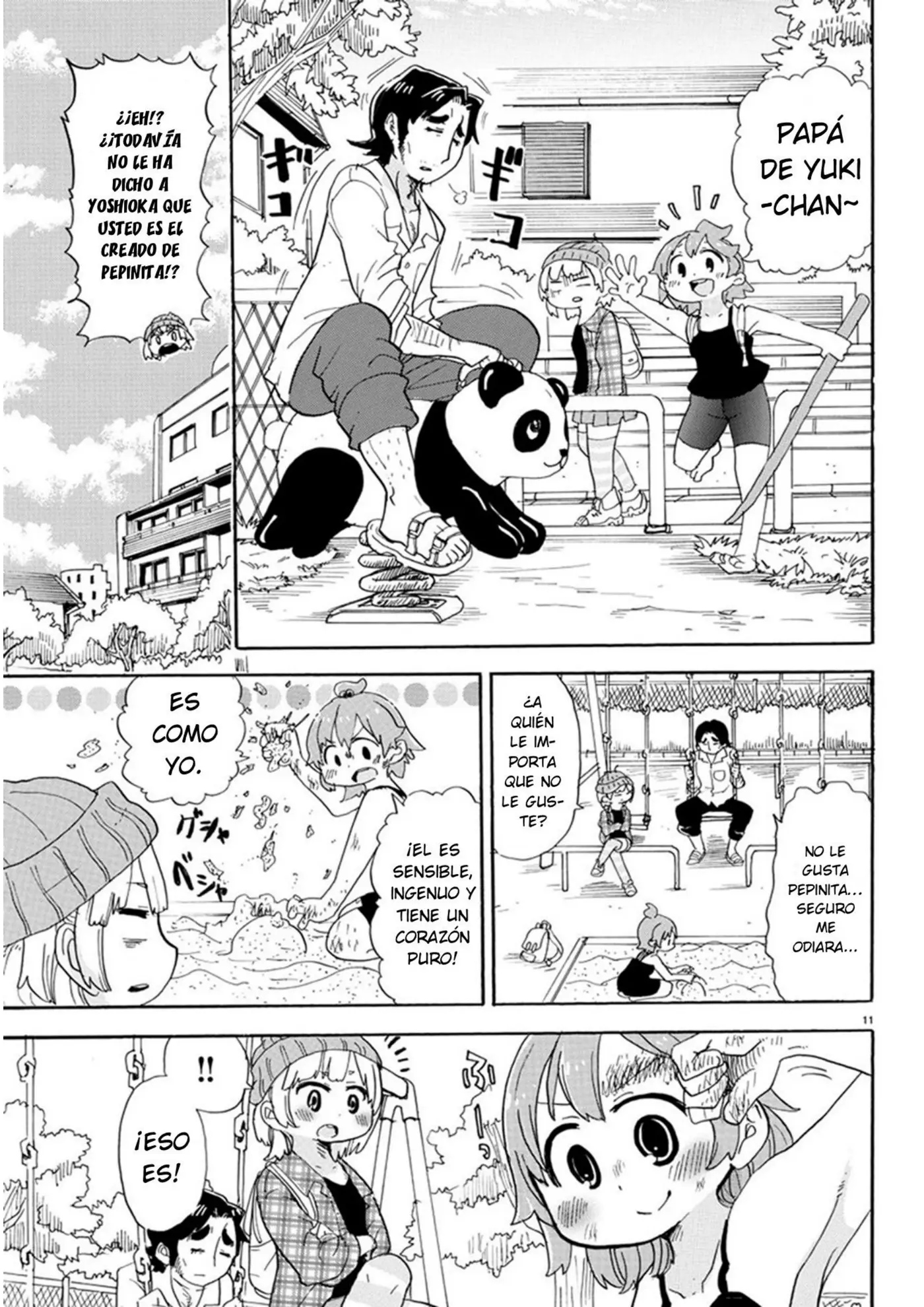 Mitsudomoe capítulo 345, página 4