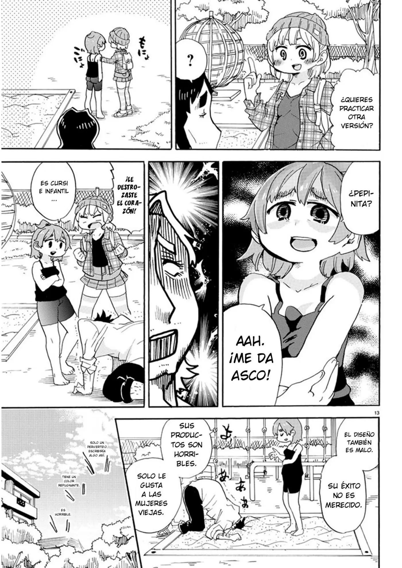 Mitsudomoe capítulo 345, página 6