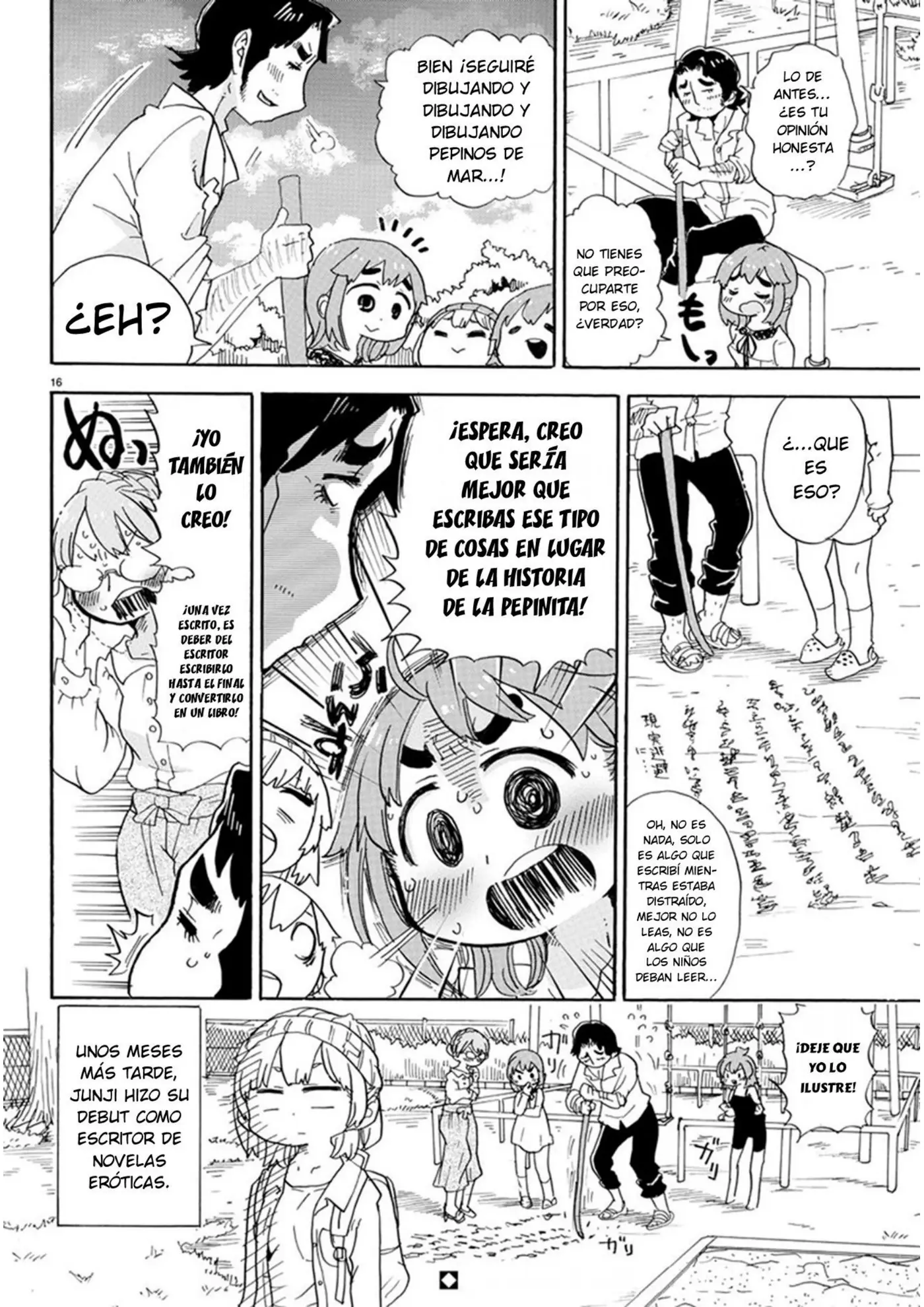 Mitsudomoe capítulo 345, página 9