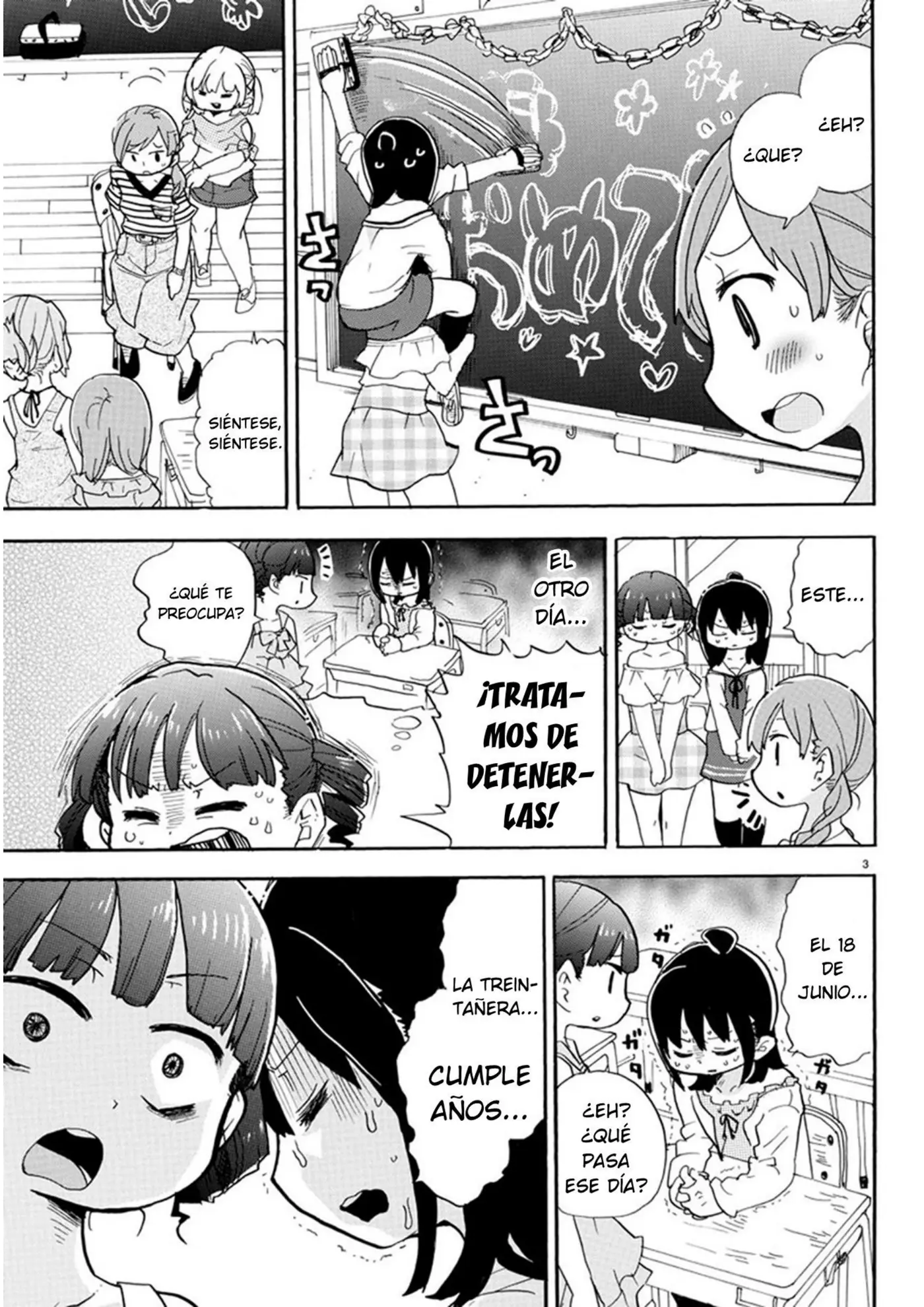Mitsudomoe capítulo 346, página 4