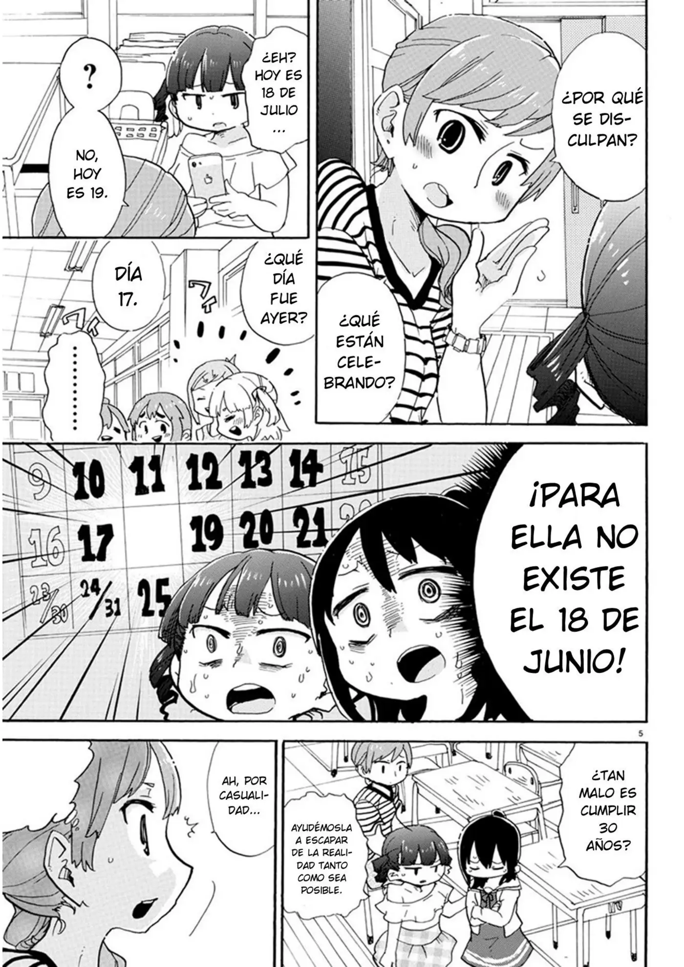 Mitsudomoe capítulo 346, página 6