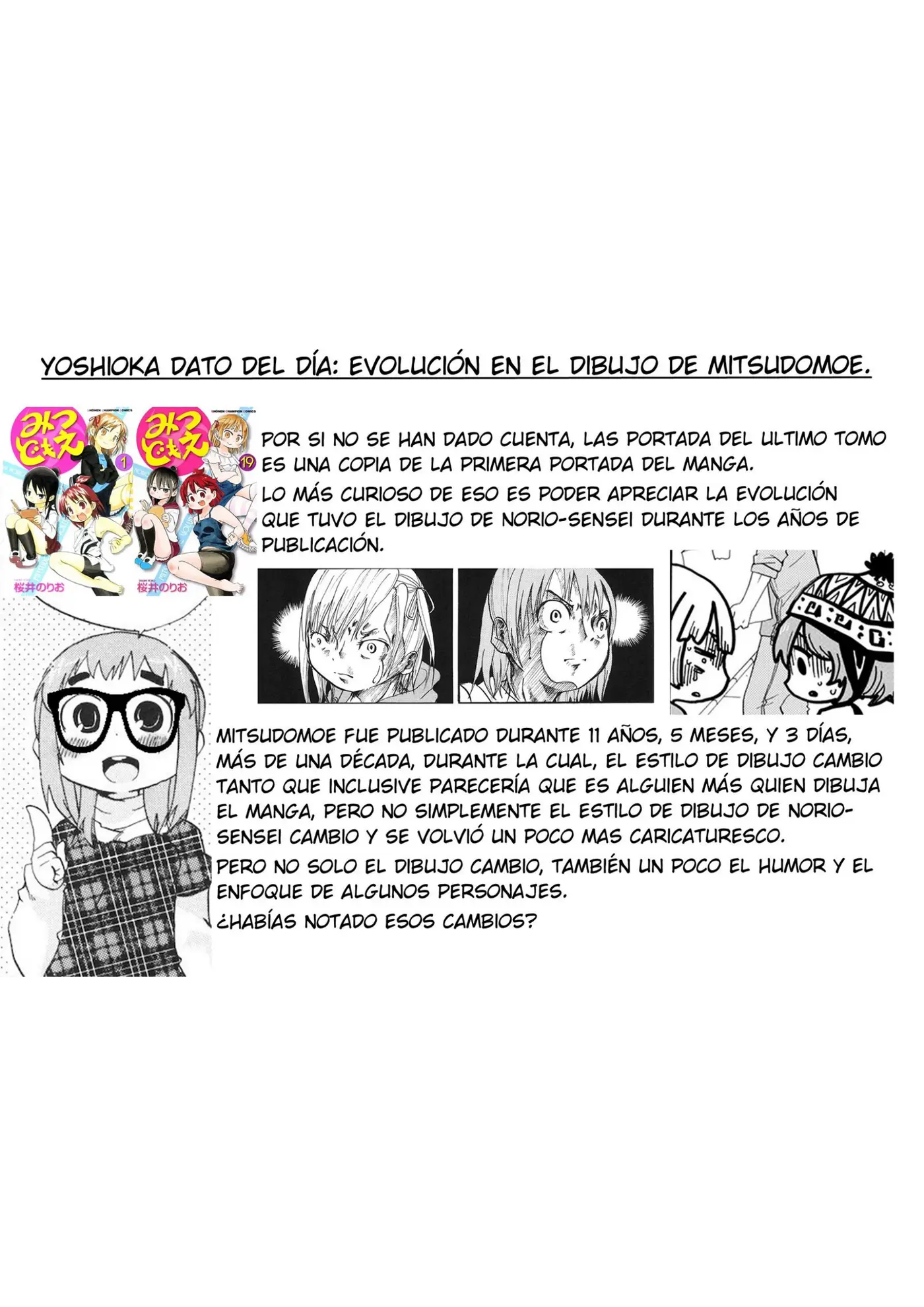 Mitsudomoe capítulo 347, página 15
