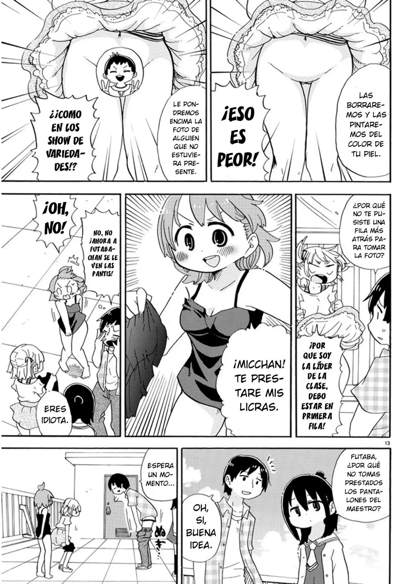 Mitsudomoe capítulo 348, página 4