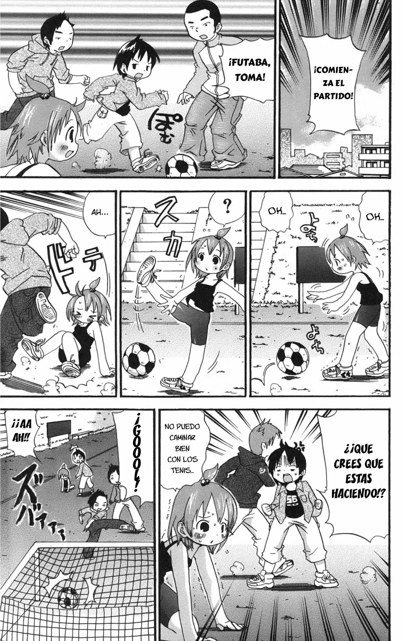 Mitsudomoe capítulo 37, página 6