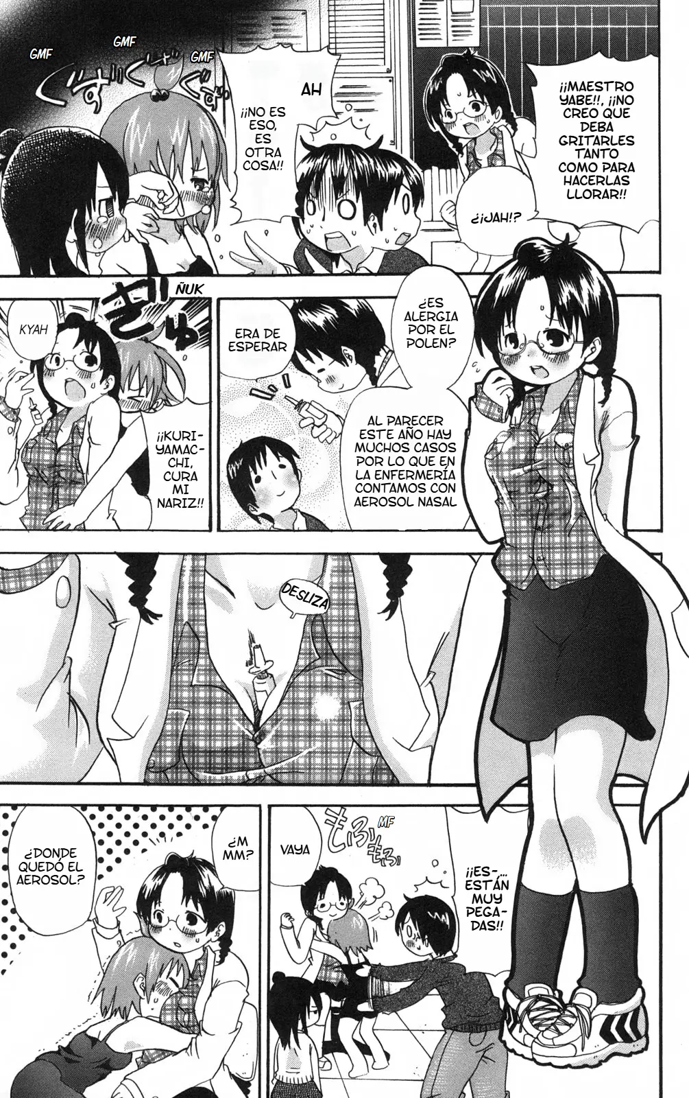 Mitsudomoe capítulo 39, página 4
