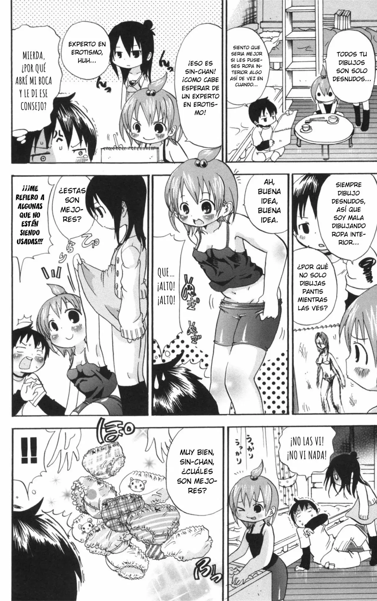 Mitsudomoe capítulo 40, página 7