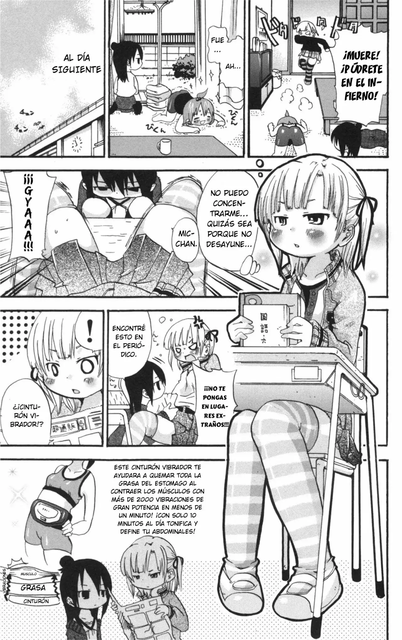Mitsudomoe capítulo 41, página 4
