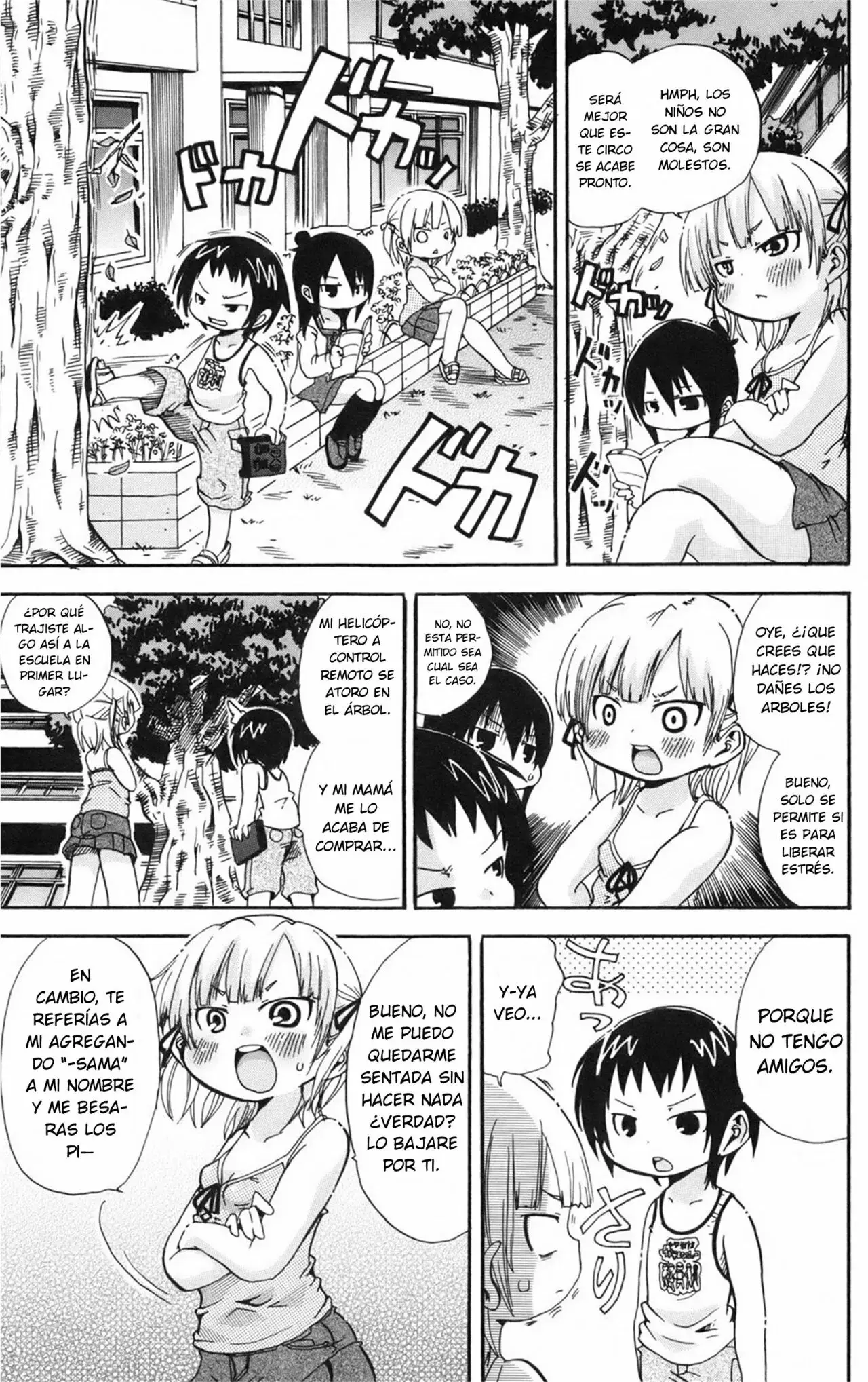 Mitsudomoe capítulo 62, página 4