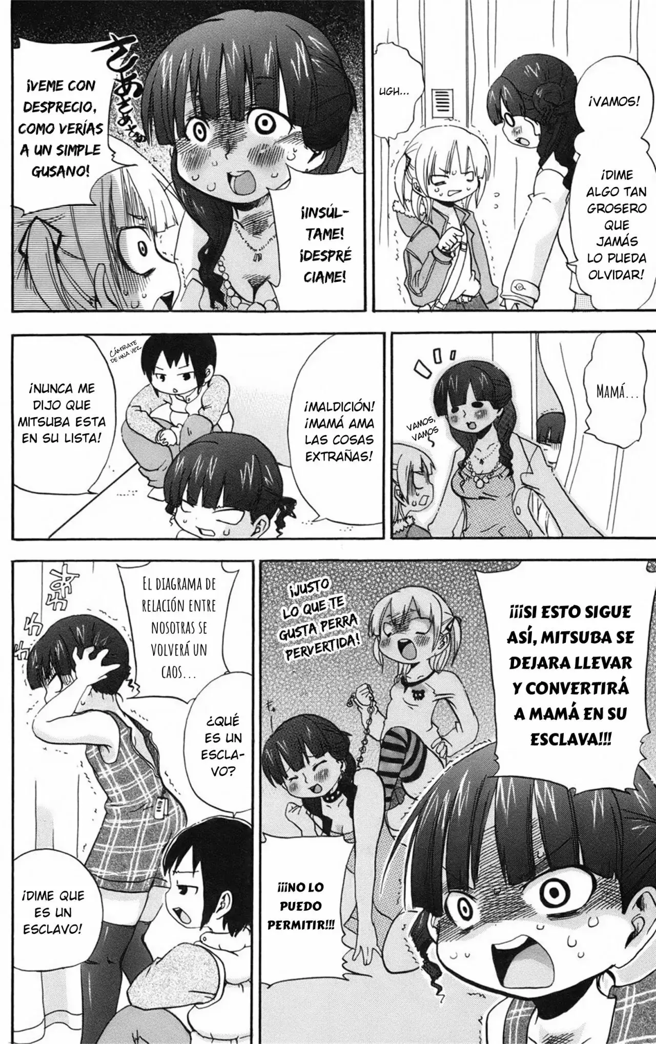 Mitsudomoe capítulo 75, página 7