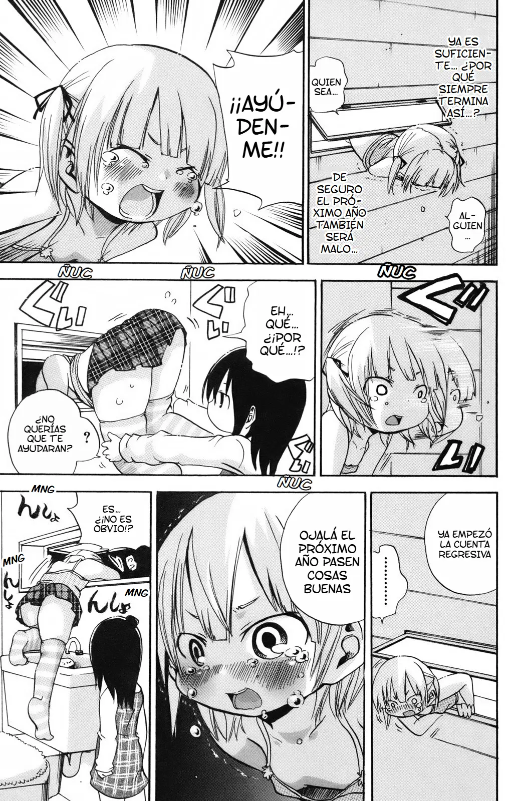 Mitsudomoe capítulo 77, página 8