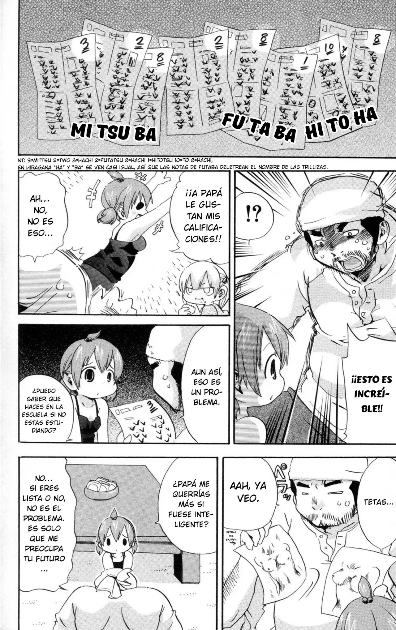 Mitsudomoe capítulo 92, página 3