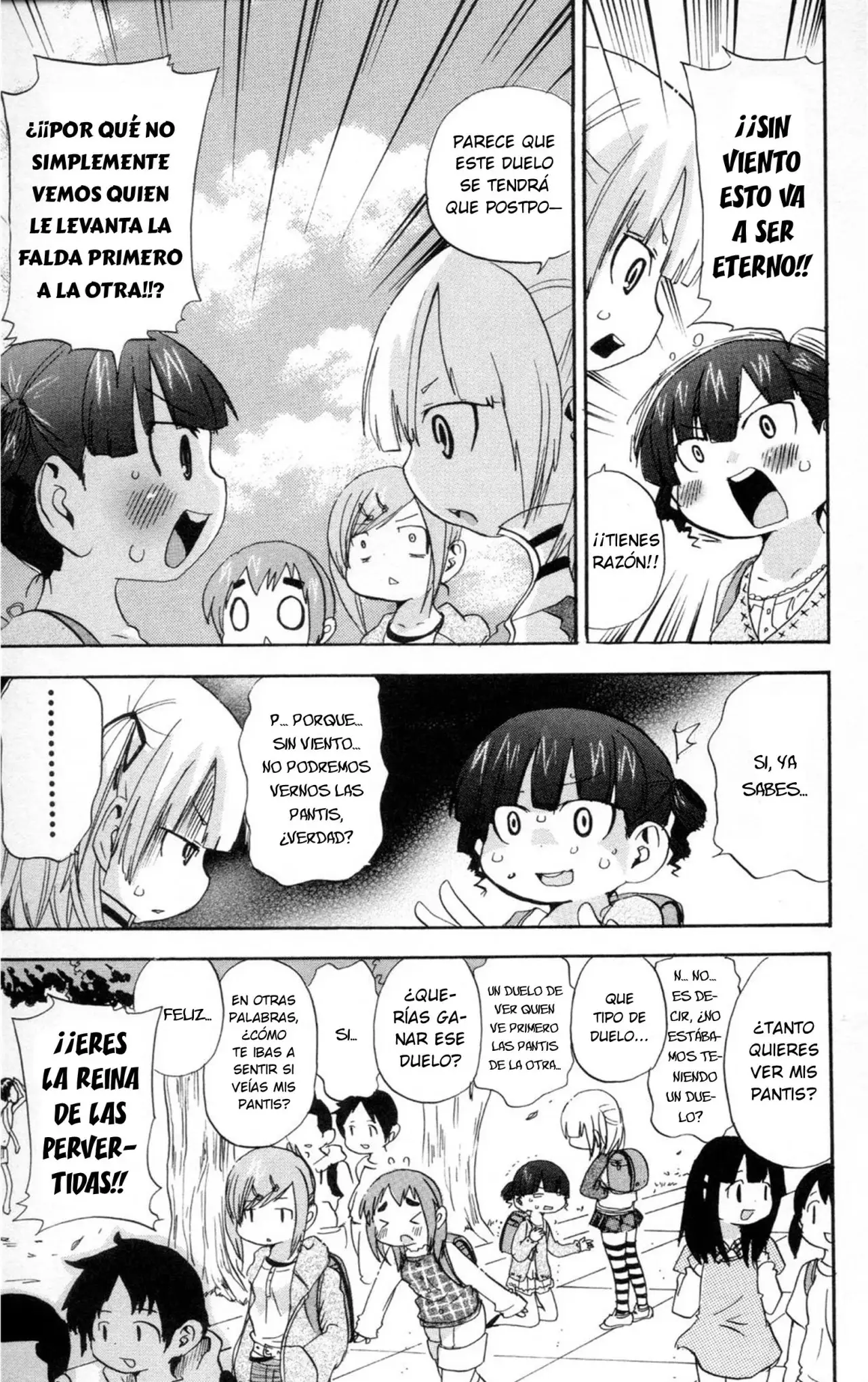Mitsudomoe capítulo 93, página 8