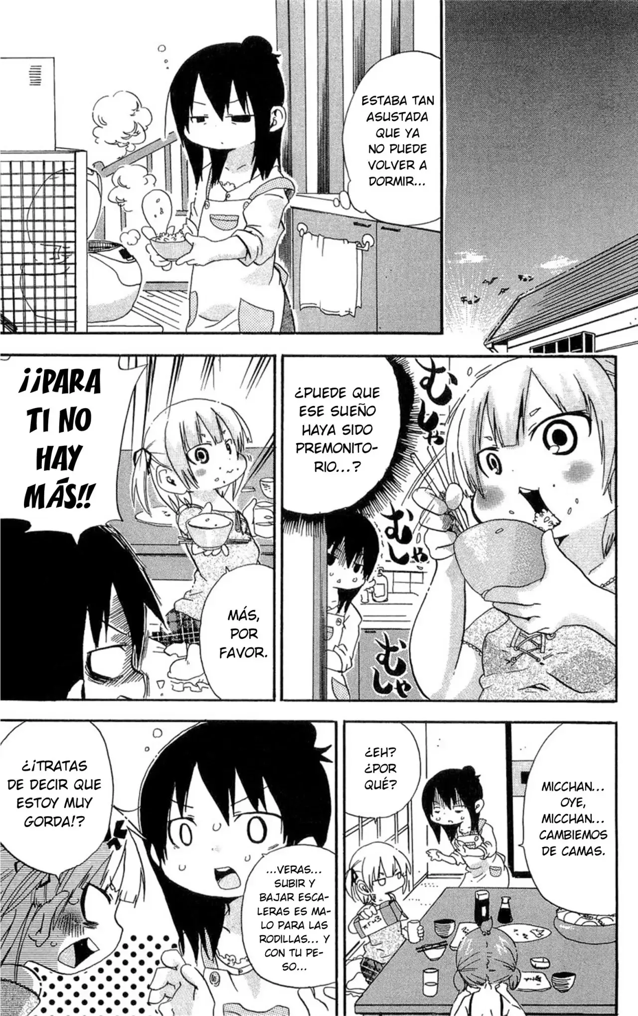 Mitsudomoe capítulo 99, página 4