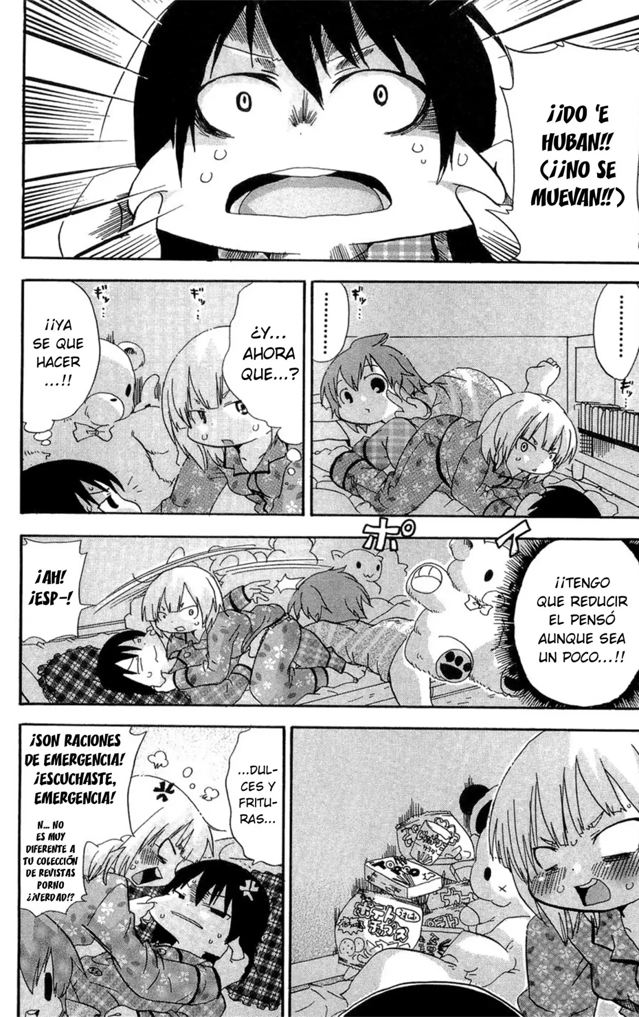 Mitsudomoe capítulo 99, página 7