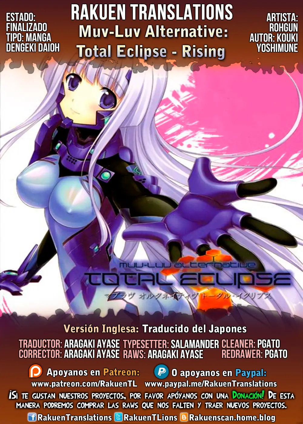 Muv-Luv Alternative - Total Eclipse Rising capítulo 2, página 1