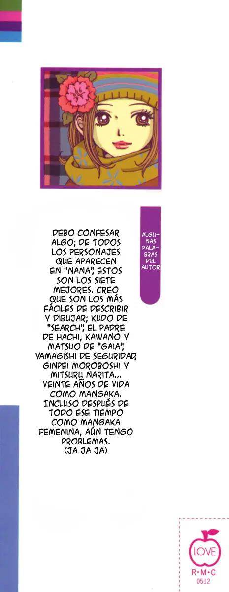 NANA capítulo 53.5, página 7