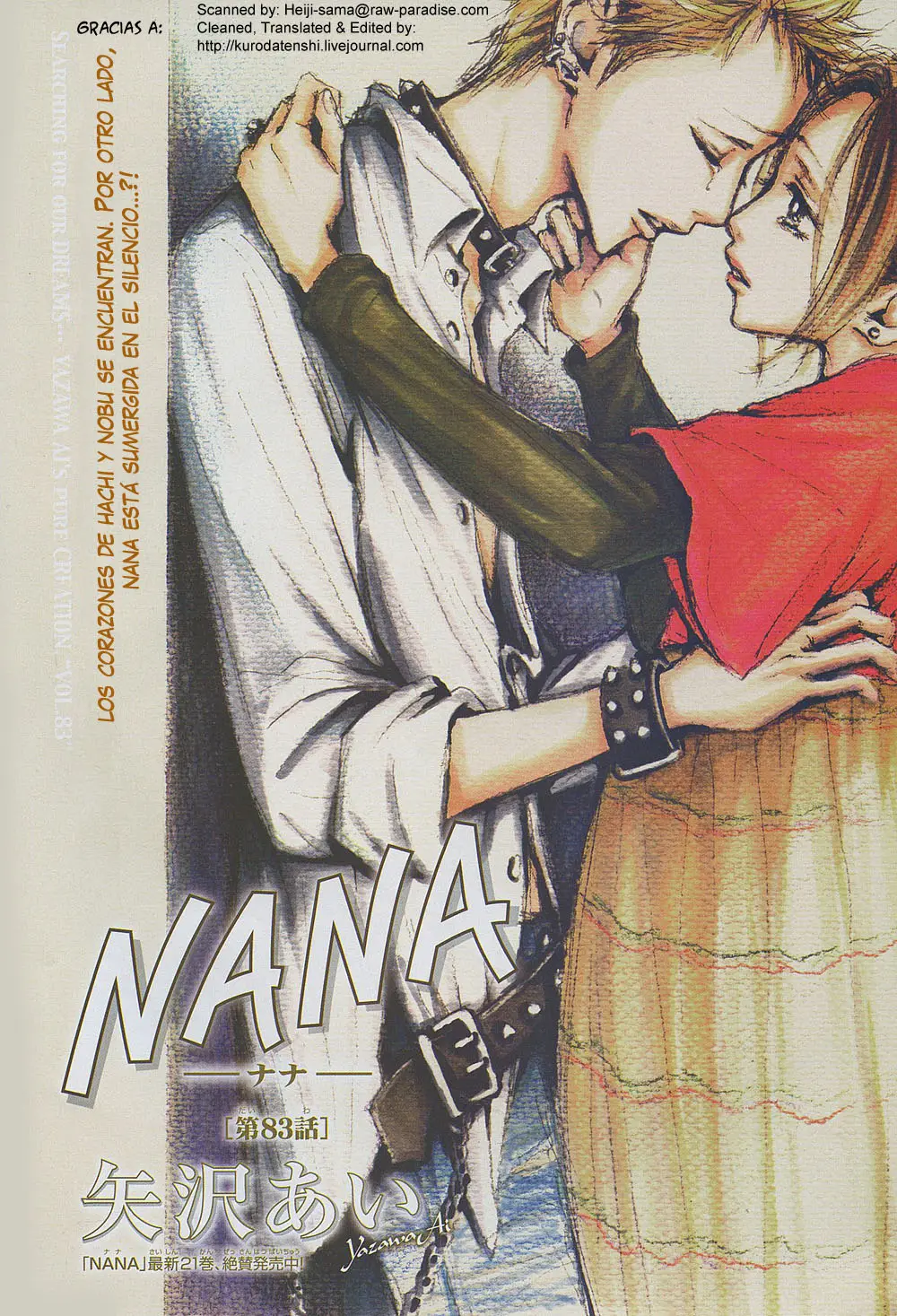 NANA capítulo 83, página 2