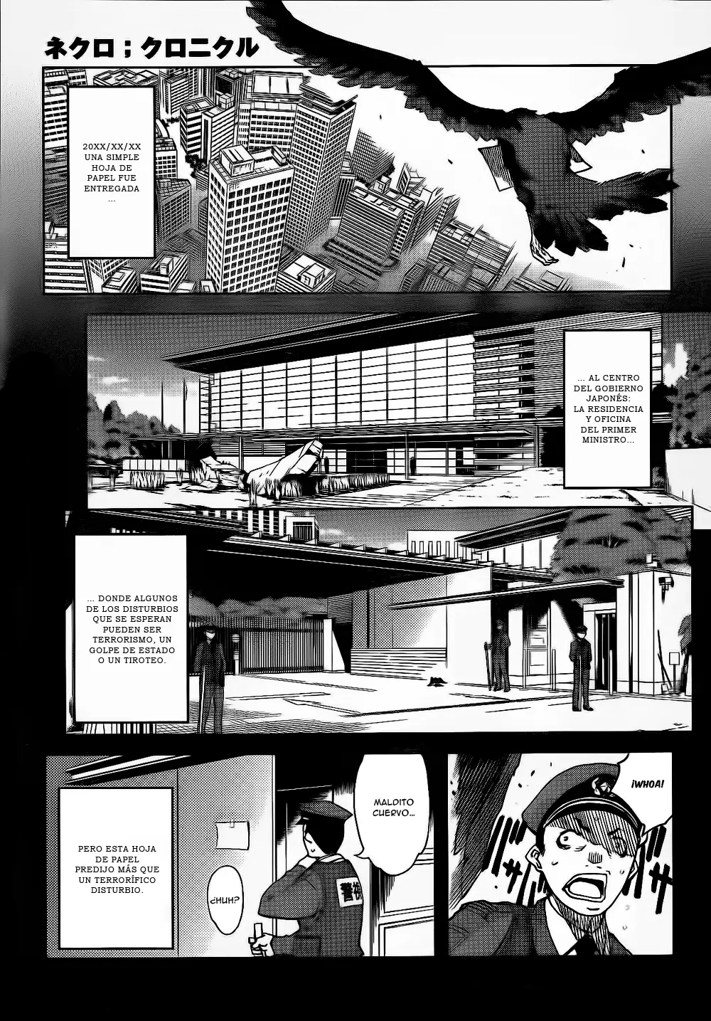 Necro;Chronicle capítulo 2, página 2