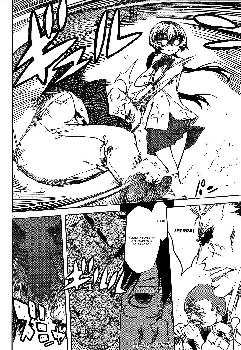 Necro;Chronicle capítulo 3, página 18