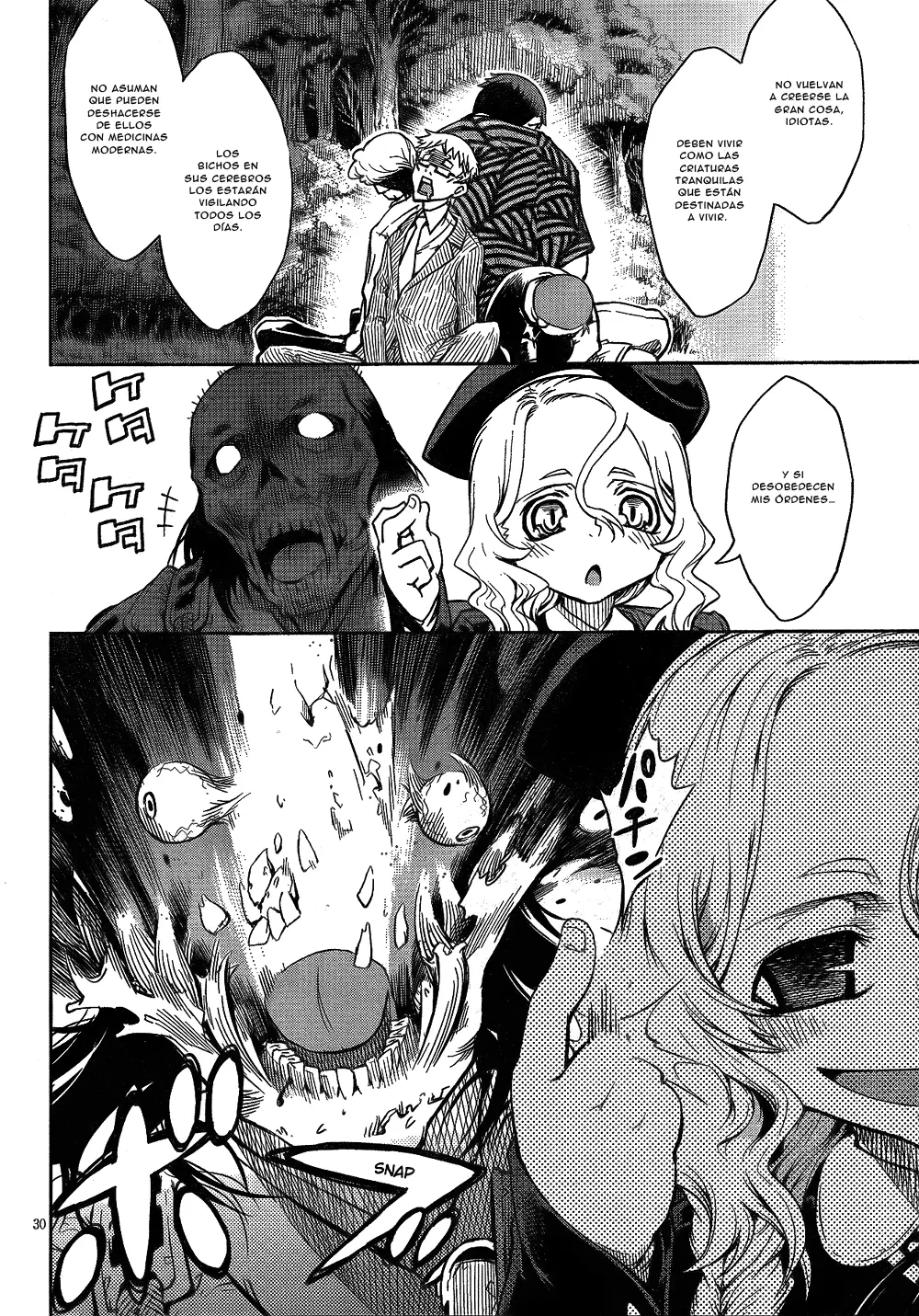 Necro;Chronicle capítulo 3, página 28