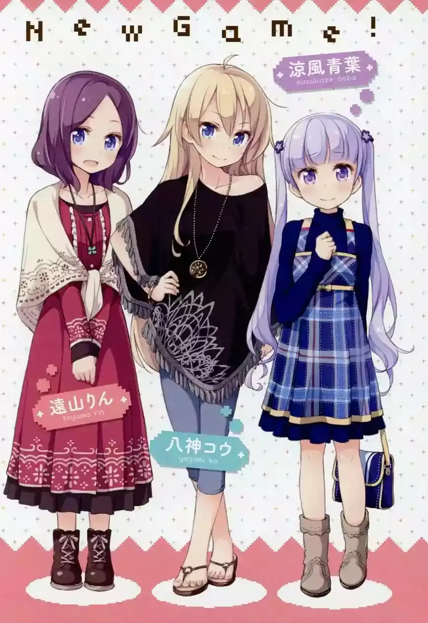 NEW GAME! capítulo 1, página 8