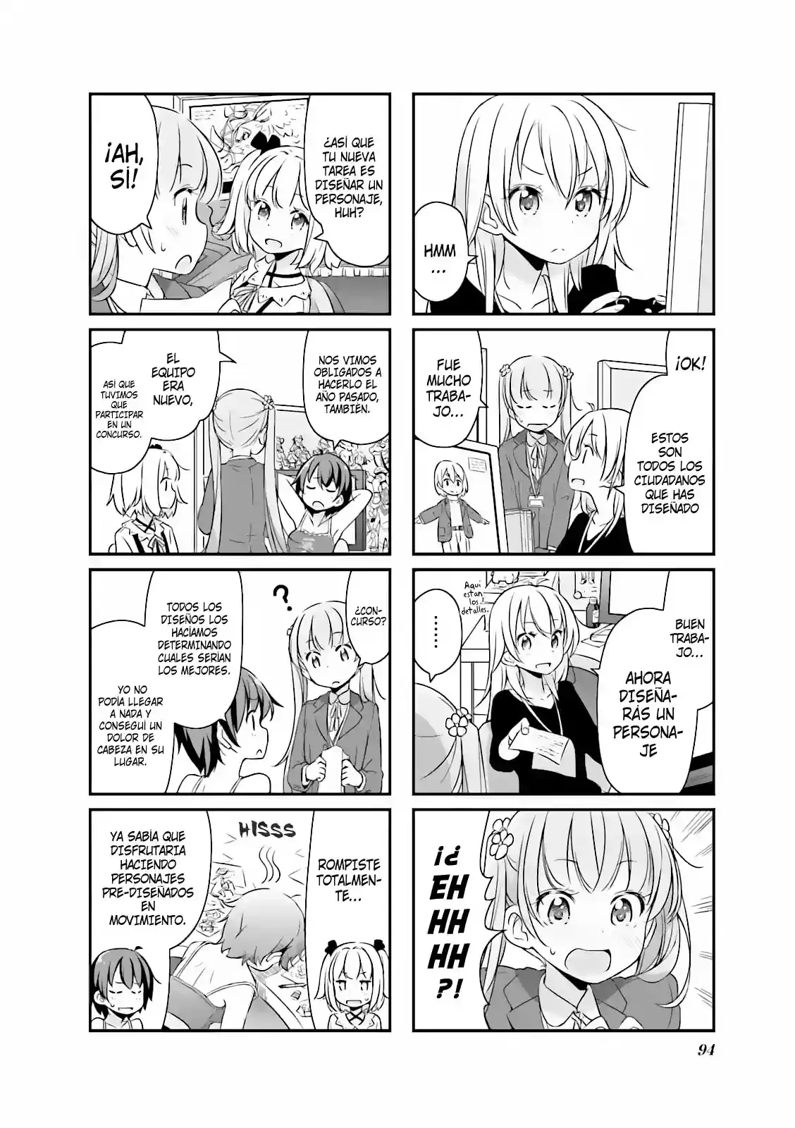 NEW GAME! capítulo 11, página 3