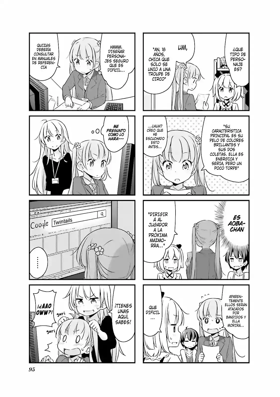 NEW GAME! capítulo 11, página 4