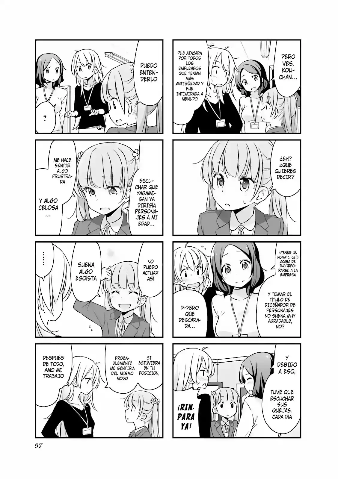 NEW GAME! capítulo 11, página 6